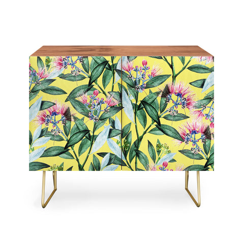 83 Oranges Floral Cure Two Credenza