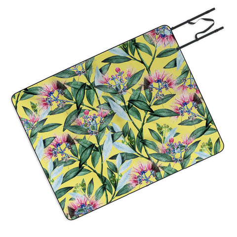 83 Oranges Floral Cure Two Picnic Blanket