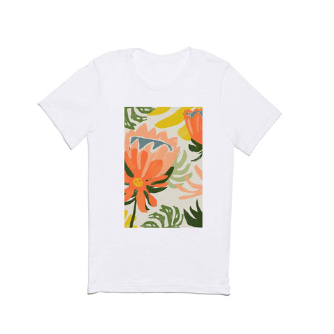 83 Oranges Flowers Rain Summer Floral Classic T-shirt