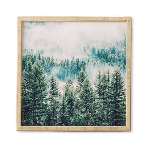 83 Oranges Forest And Fog Framed Wall Art