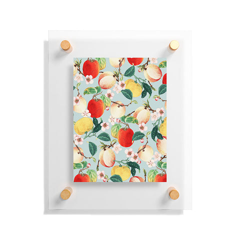 83 Oranges Fruity Summer Floating Acrylic Print