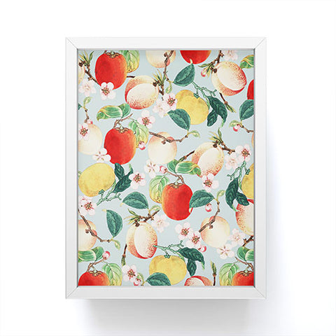 83 Oranges Fruity Summer Framed Mini Art Print