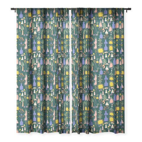 83 Oranges Garden As Though You Will Live Sheer Window Curtain