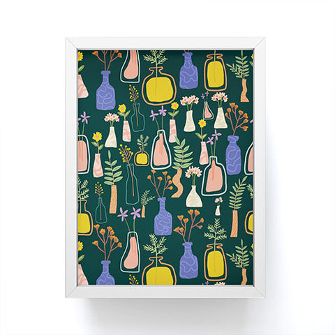 83 Oranges Garden As Though You Will Live Framed Mini Art Print