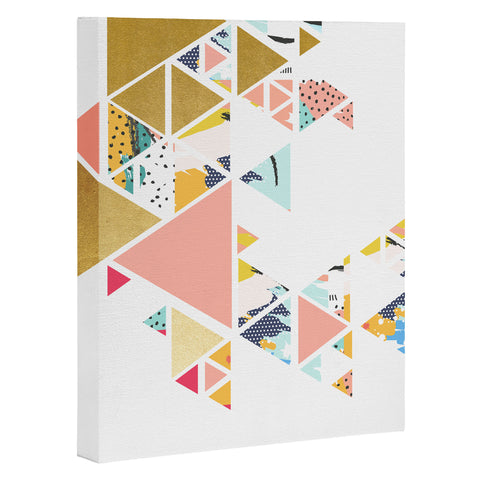 83 Oranges Geometric Abstraction Art Canvas