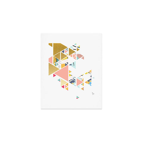 83 Oranges Geometric Abstraction Art Print