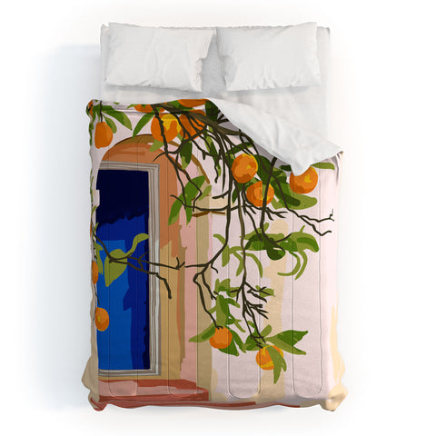 83 Oranges Go With All Your Heart Comforter