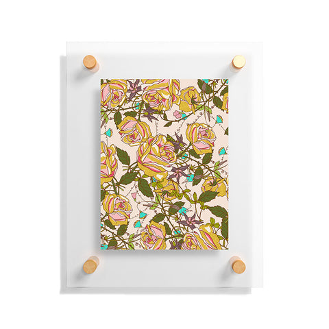 83 Oranges Golden Beauty Floating Acrylic Print