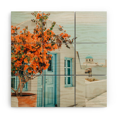 83 Oranges Greece Photography Travel Wood Wall Mural
