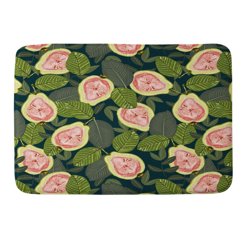 83 Oranges Guava Memory Foam Bath Mat