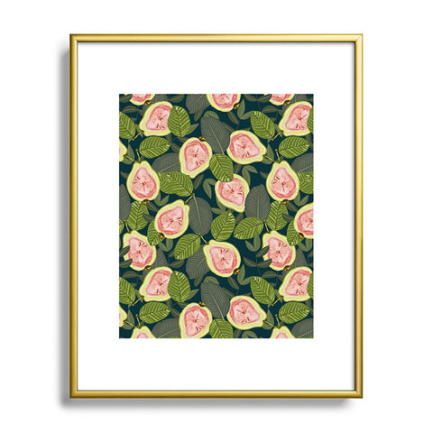 83 Oranges Guava Metal Framed Art Print