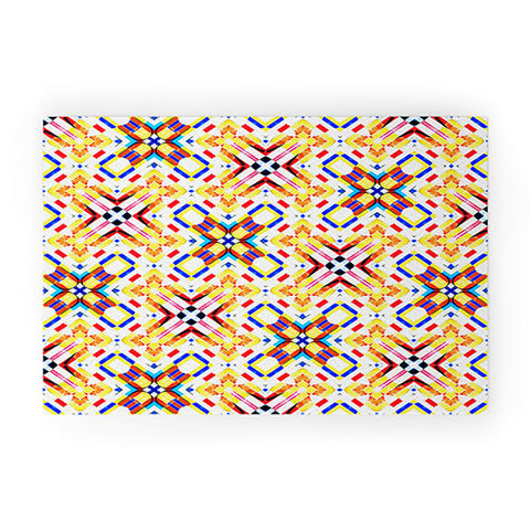 83 Oranges Happiness Pattern Welcome Mat