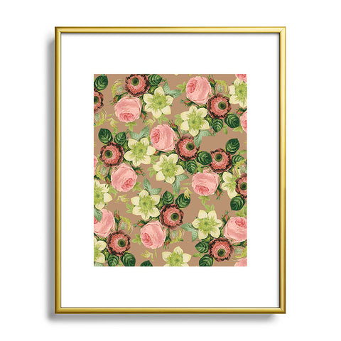 83 Oranges Hawaiian Flora Metal Framed Art Print