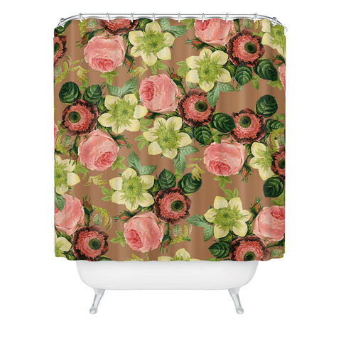 83 Oranges Hawaiian Flora Shower Curtain