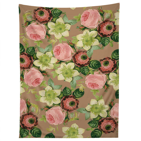 83 Oranges Hawaiian Flora Tapestry