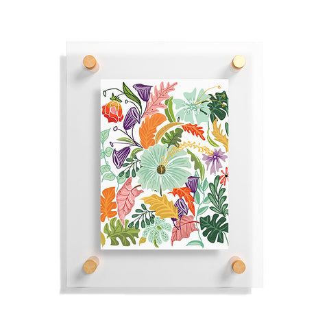 83 Oranges Hello Tropical Floating Acrylic Print