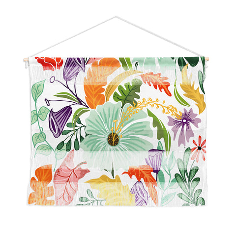 83 Oranges Hello Tropical Wall Hanging Landscape