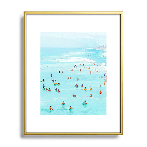 83 Oranges Hot Summer Day Metal Framed Art Print