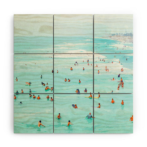 83 Oranges Hot Summer Day Wood Wall Mural