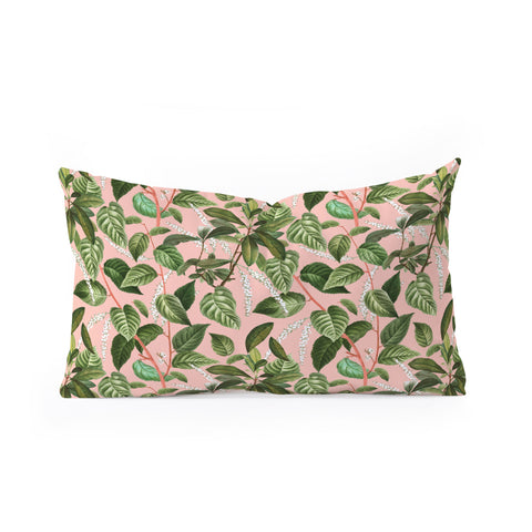 83 Oranges How Lovely Is the Silence Oblong Throw Pillow