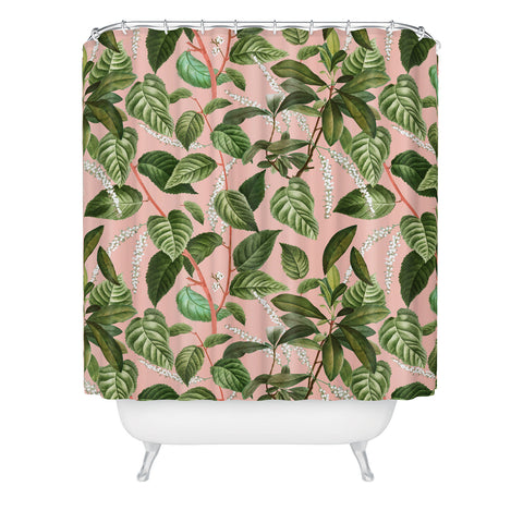83 Oranges How Lovely Is the Silence Shower Curtain