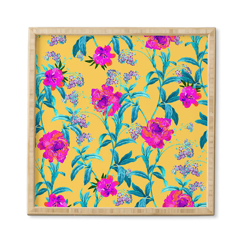 83 Oranges In Blossom Framed Wall Art