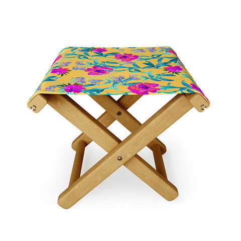 83 Oranges In Blossom Folding Stool