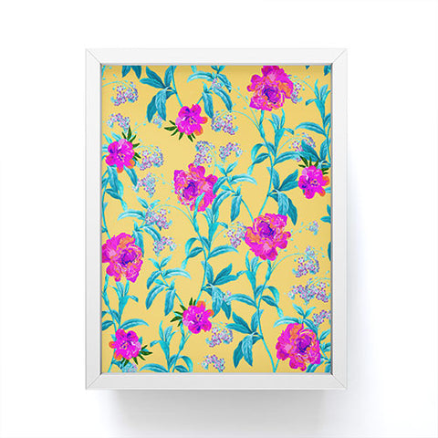 83 Oranges In Blossom Framed Mini Art Print