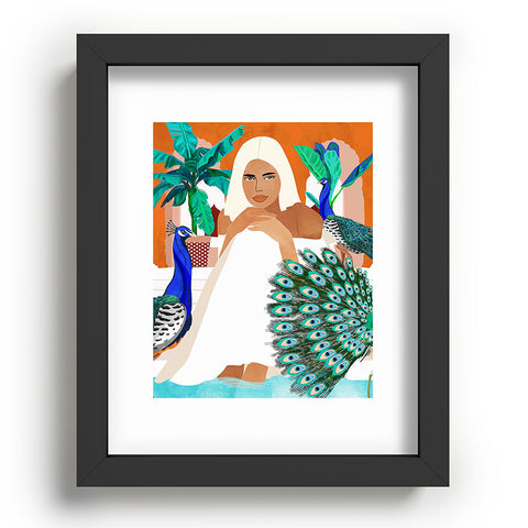 83 Oranges Indian Vacay Recessed Framing Rectangle