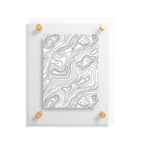 83 Oranges Intention Floating Acrylic Print