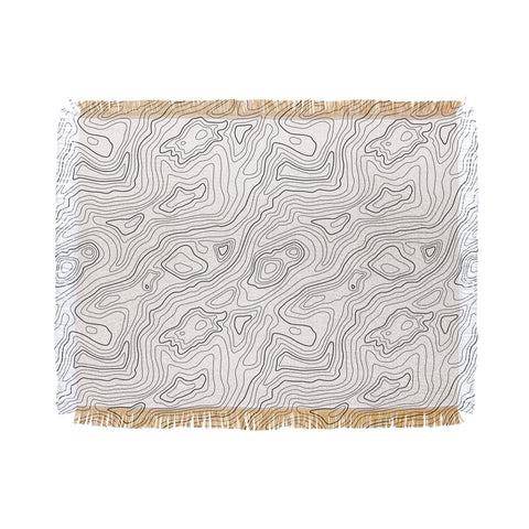 83 Oranges Intention Throw Blanket