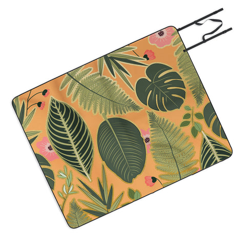 83 Oranges Jacqueline Picnic Blanket