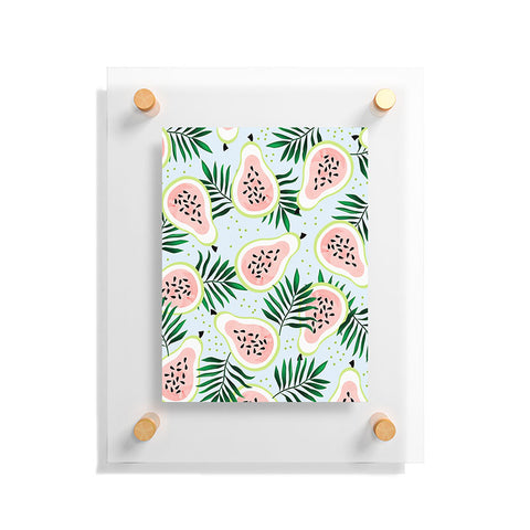 83 Oranges Juicy Surprise Floating Acrylic Print