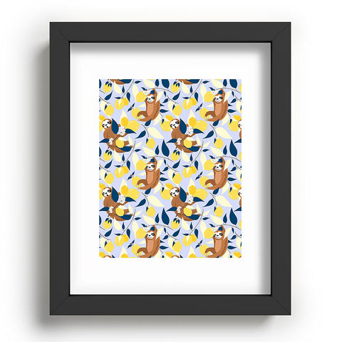 83 Oranges Lazy Day Hangout Recessed Framing Rectangle