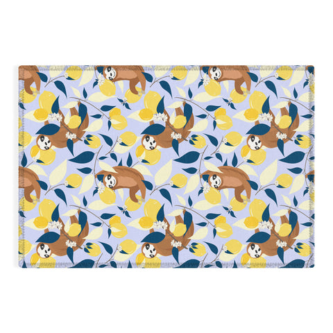 83 Oranges Lazy Day Hangout Outdoor Rug