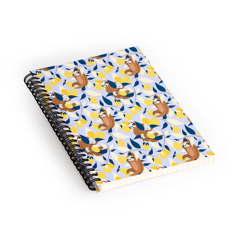 83 Oranges Lazy Day Hangout Spiral Notebook