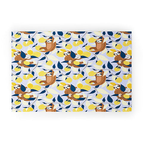 83 Oranges Lazy Day Hangout Welcome Mat