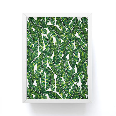 83 Oranges Leafy Nature Framed Mini Art Print