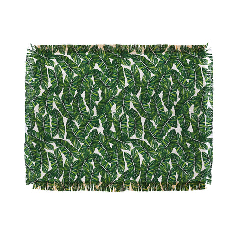 83 Oranges Leafy Nature Throw Blanket
