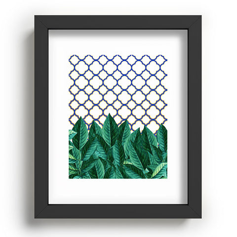 83 Oranges Leaves And Tiles Recessed Framing Rectangle