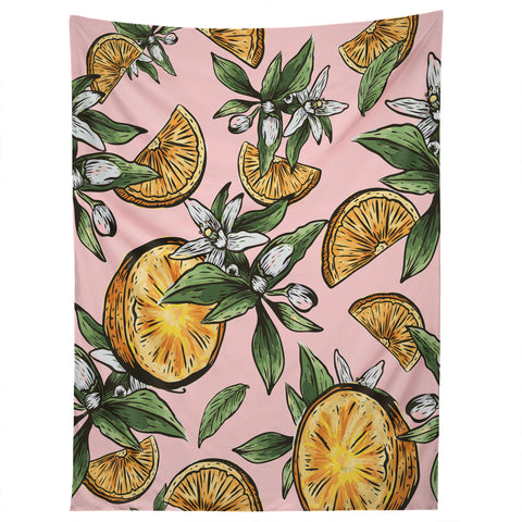 83 Oranges Lemon Crush Tapestry