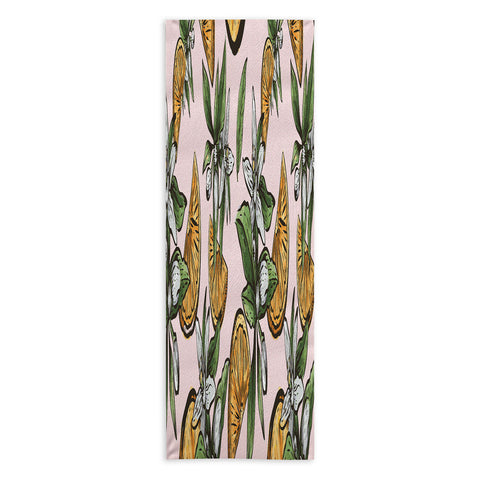 83 Oranges Lemon Crush Yoga Towel