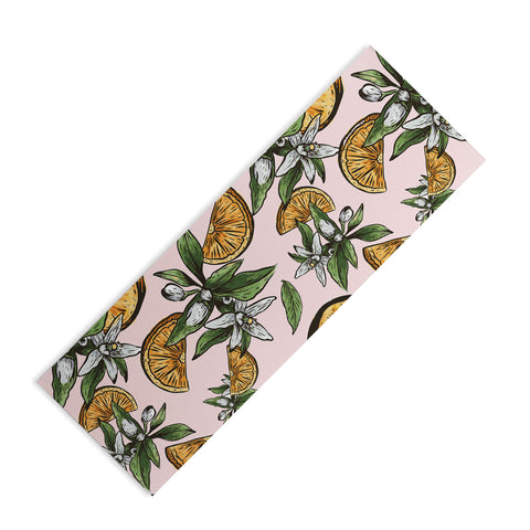 83 Oranges Lemon Crush Yoga Mat