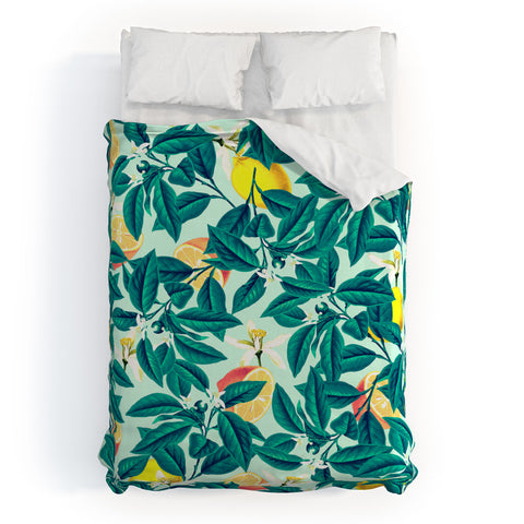 83 Oranges Lemon Pattern Duvet Cover