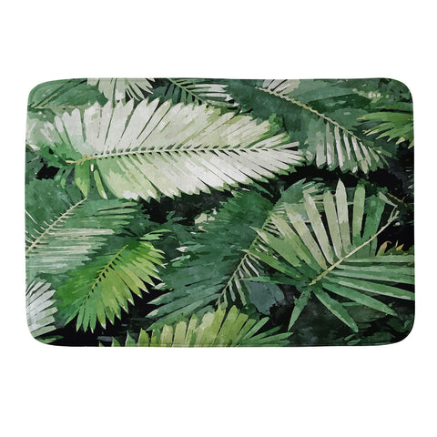 83 Oranges Life Is Better With Palm Trees Memory Foam Bath Mat