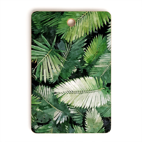 83 Oranges Life Is Better With Palm Trees Cutting Board Rectangle