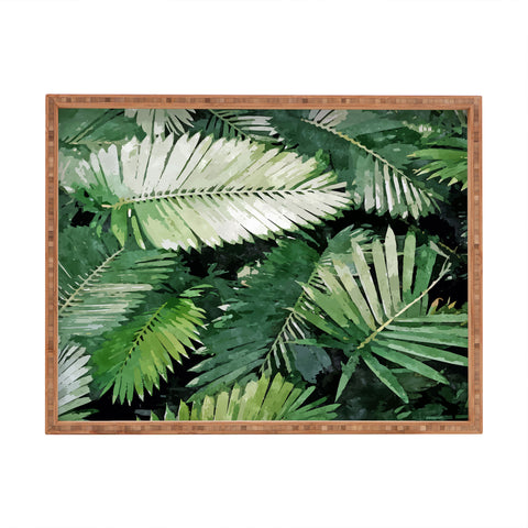 83 Oranges Life Is Better With Palm Trees Rectangular Tray