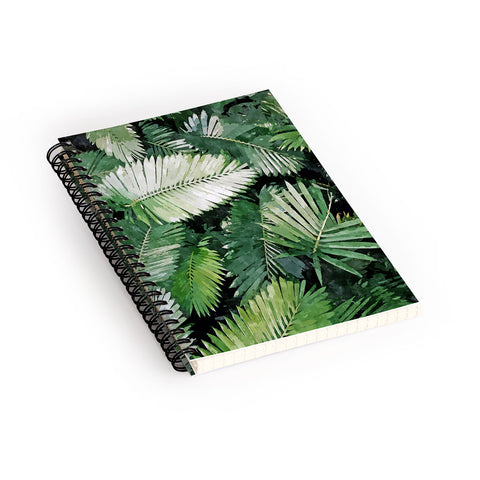 83 Oranges Life Is Better With Palm Trees Spiral Notebook