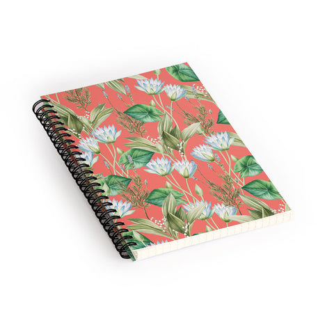 83 Oranges Lilyka Spiral Notebook