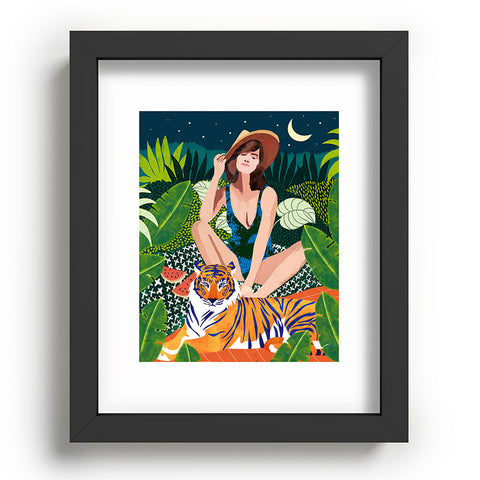 83 Oranges Living In The Jungle Recessed Framing Rectangle